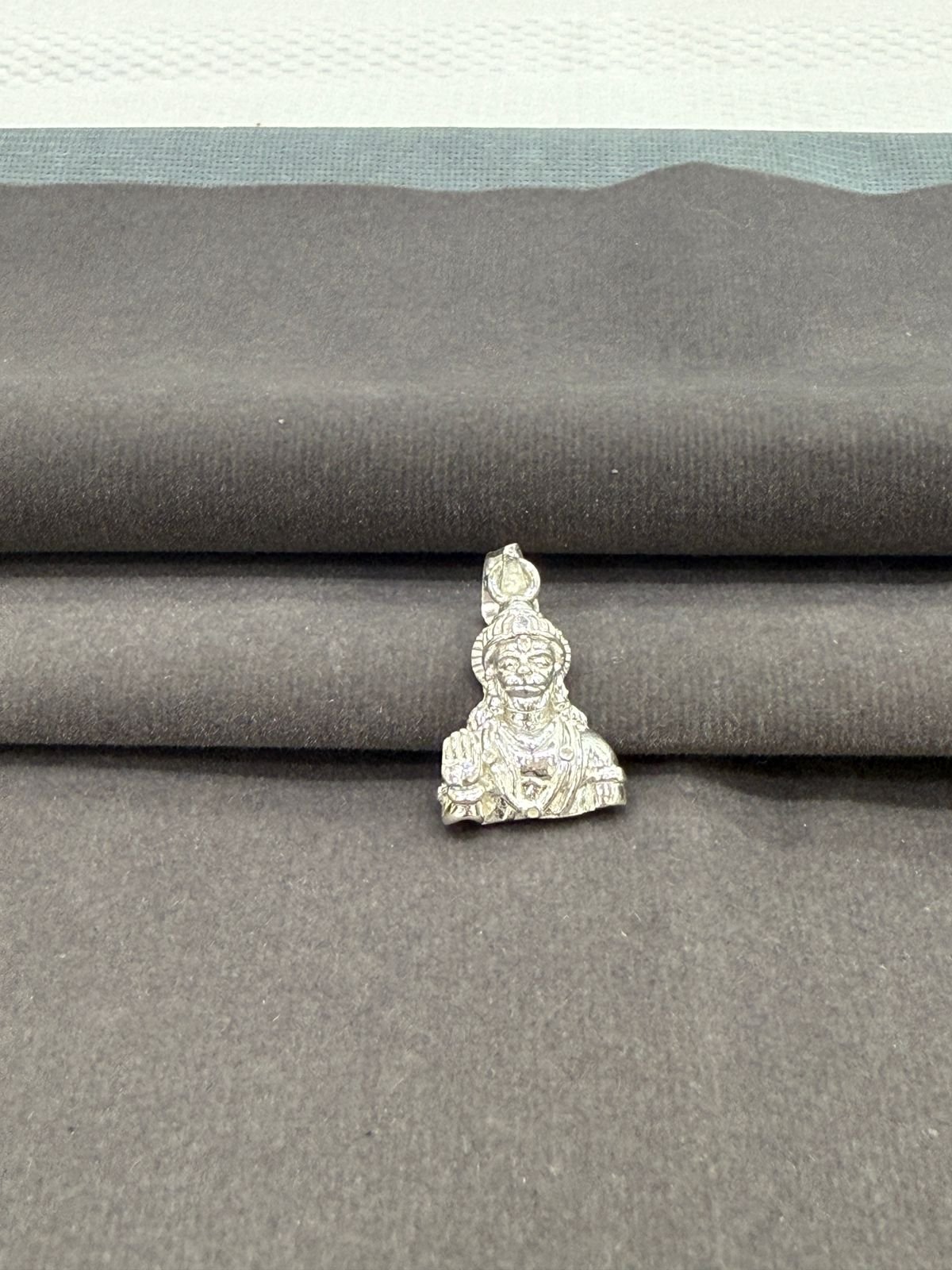 92.5 Sterling Silver Divine Lord Hanuman Pendant 